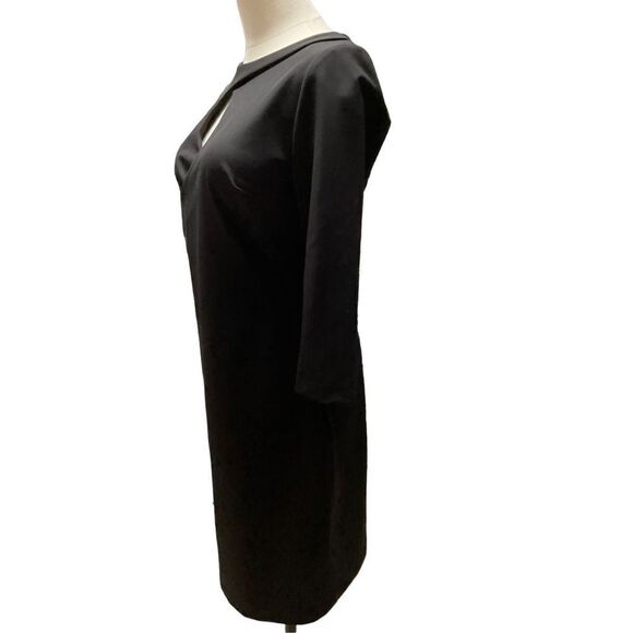 ALEXIA ADMOR Key Hole Black Dress - Picture 8 of 10